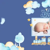 Шаблон фотокниги It's a boy