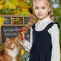 Фотошаблон "Здравствуй, школа!"