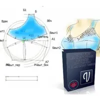 Построение выкройки бюстгальтера с квадратной чашкой в программе Валентина