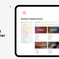 The Manifest Weekly Planner
