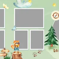 Шаблон трюмо Camping + Safari