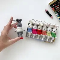 Мастер-класс "Зайчонок-брелок"