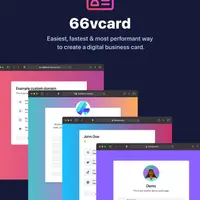 66vcard - Digital Business Card Builder (SAAS)
