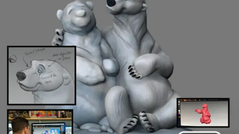 Скульптинг в ZBrush