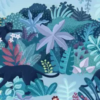 Цифровая иллюстрация: Создайте красочную сцену природы