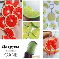 Цитрусы в технике Cane