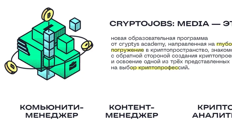 Востребованные профессии в крипте