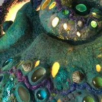 Лампа аммонит-отшельник