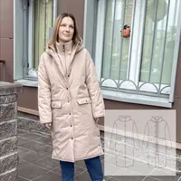 Выкройка куртки VIBE