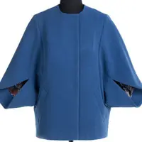 Полупальто без воротника