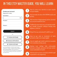 ETSY Stealth Account Making Guide