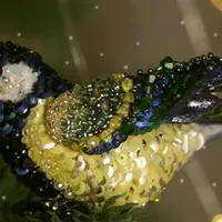 Елочные игрушки "Объемные птички"