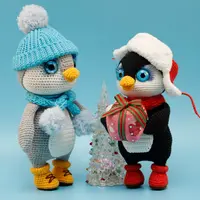 Пингвинчики Тиша и Тоша