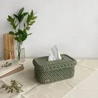 Сборник мастер-классов по вязанию корзин