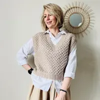 Жилет Ажурные соты