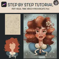 Урок по рисованию портрета