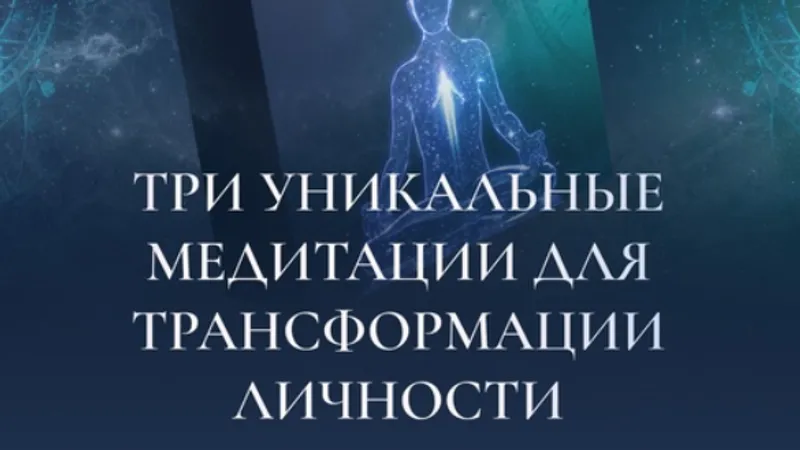Три уникальные медитации для трансформации личности