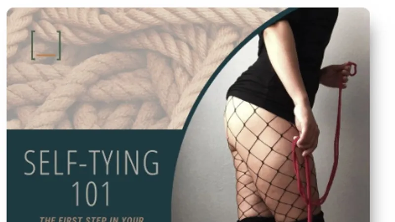 Шибари самосвязывание — Self Tying 101