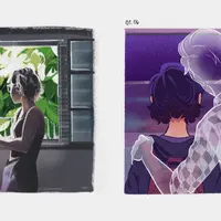 Цифровая иллюстрация манги