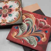 Орнаментальная роспись двойным мазком. Базовый курс