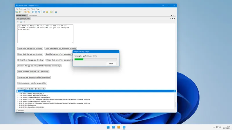 DecSoft HTML Compiler