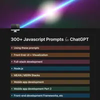 300+ запросов ChatGPT по Javascript