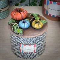 Тыква на баночке