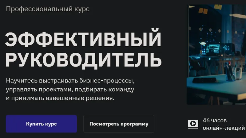 Эффективный руководитель