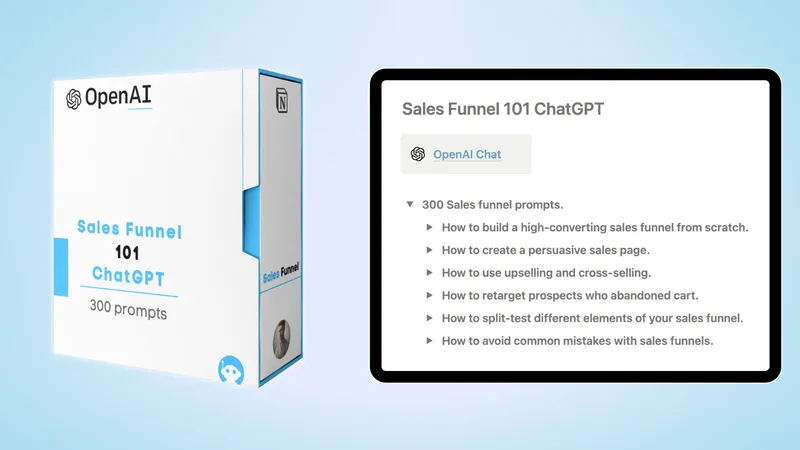 ChatGPT для воронки продаж для новичков