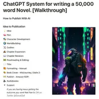 ChatGPT-4 Система писательского мастерства для авторов художественной литературы