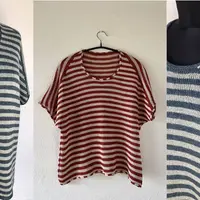 Льняной топ Hor №16