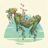 Иллюстрация очаровательных персонажей, вдохновленных природой