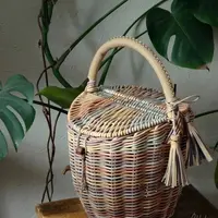 Меланжевая корзинка Пышечка