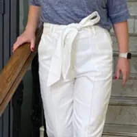 Брюки с бантом