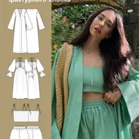 Воркбук по моделированию изделий из фактурного хлопка