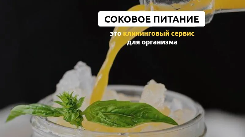 Соковый клининг