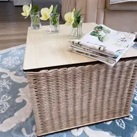 Каркасный короб из бумажной лозы