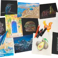 Цветные карандаши. Основы