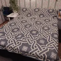 Кельтская пара: плед + подушка