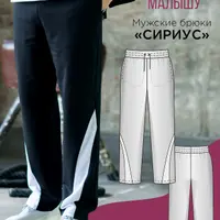 Мужские брюки Сириус. Размеры 46-60