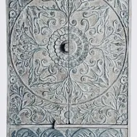 Красочный лагерь. Объемный трафарет