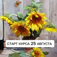 Цветы маслом