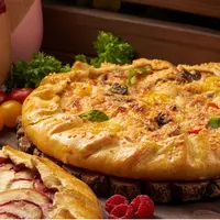 Хрустящие галеты и десерт. Нежный мусс шоколад-малина