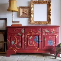 Акриловая живопись на мебели