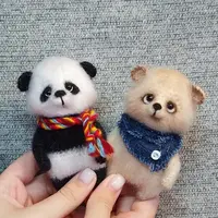 Вязаные игрушки Михалычи