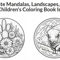 Империя промптов для раскрасок. Расширенный пакет