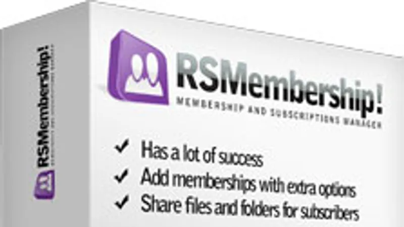 RSMembership - платные членства/подписки на вашем сайте