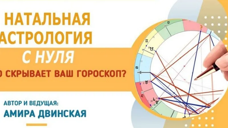 Натал с нуля Натальная астрология 1 модуль