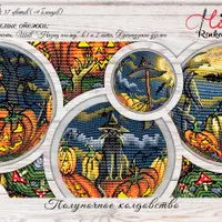 Схемы объемных шаров. Шарик "Полуночное колдовство"