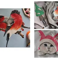 Замшевые и не замшевые рисунки